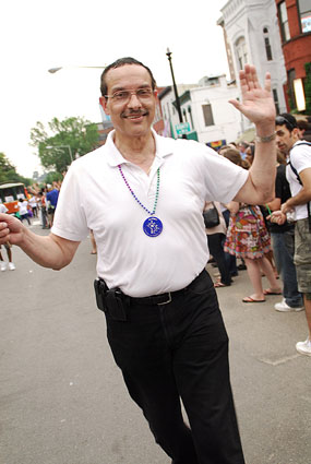 Vincent Gray at 2010 Capital Pride Parade