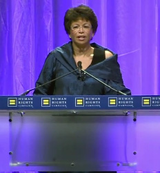 Valerie Jarrett at 2010 HRC National Dinner