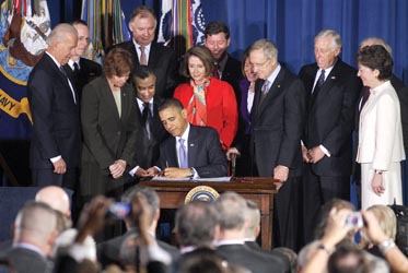 President Obama signs bill to repeal ''Don't Ask, Don't Tell''