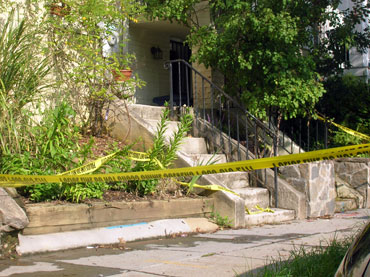 Columbia Heights crime scene
