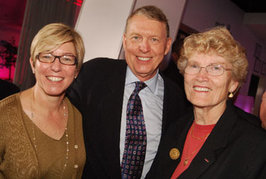 Michelle Benecke, Servicemembers Legal Defense Network executive director Aubrey Sarvis and Col. Margarethe Cammermeyer (Ret.) at SLDN's event celebrating the repeal of ''Don't Ask, Don't Tell.''