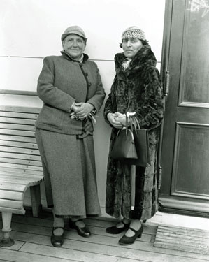 Getrude Stein and Alice B. Toklas