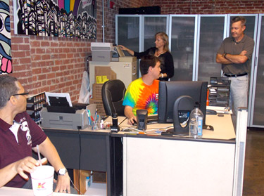 Members of the LGBT Community Center of Charlotte’s staff, board and volunteers talk about their plans for the DNC 