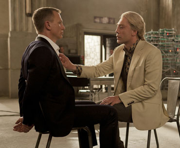 Skyfall: Craig and Bardem