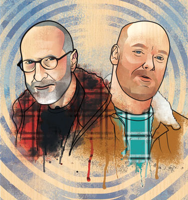 Bob Mould and Rich Morel
