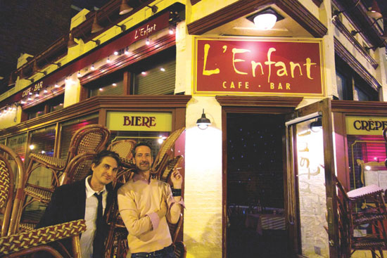 L'Enfant Cafe: Jim Ball and Christopher Lynch