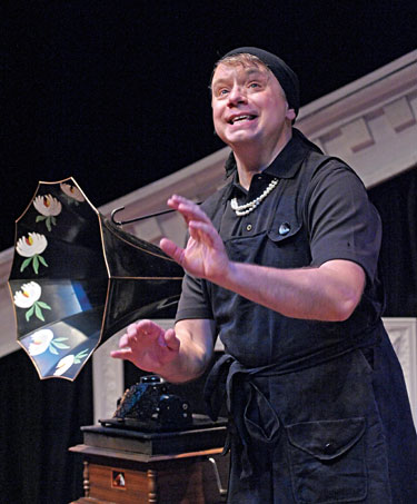 Michael Stebbins in ''I Am My Own Wife''