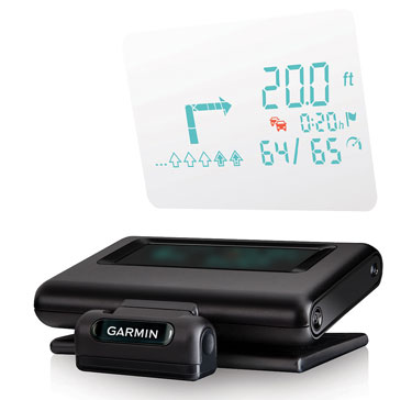 Garmin HUD (Head-Up Display)