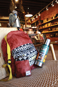 Herschel Packable Daypack and Stanley Classic Thermos