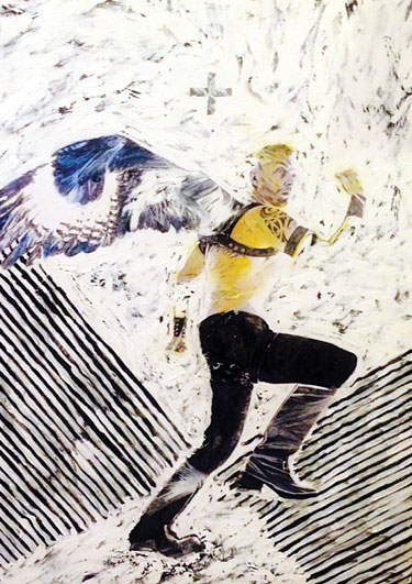 Fly (26x36 inches): Nigel Williams