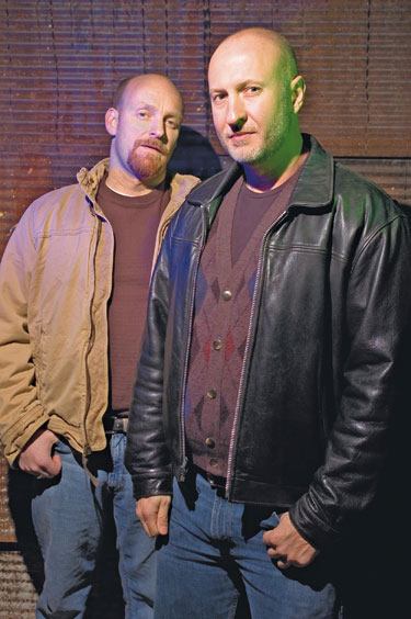 Rich Morel and Bob Mould