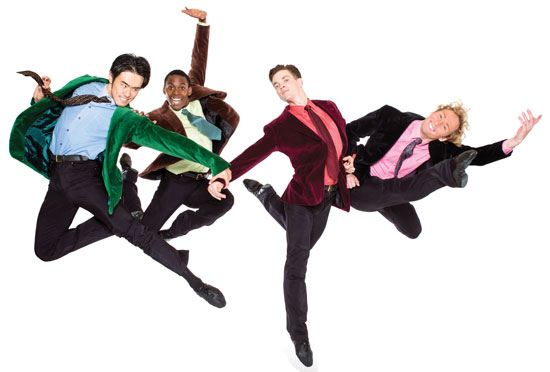 Washington Ballet British Invasion: Chong Sun, Andile Ndlovu, Jonathan Jordan and Jared Nelson