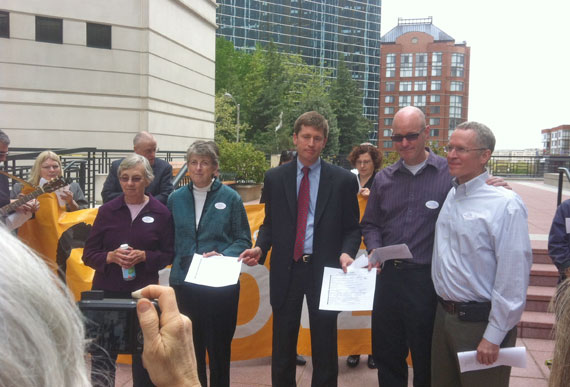 'Witness for Love'' rally in Arlington, Virginia