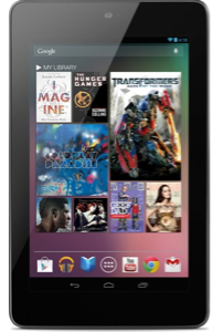 Tablet gallery front