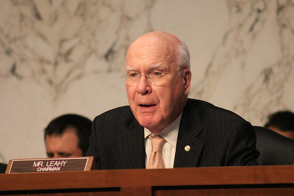 Photo: Patrick Leahy. Credit: Lingjing Bao/ Talk Radio News.
