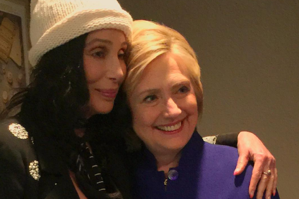 Cher and Hillary Clinton, Photo: Cher / Instagram