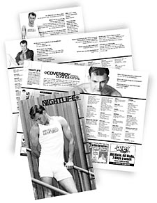 Jonathan Tolman, Metro Weekly Nightlife Coverboy of May 10, 2001