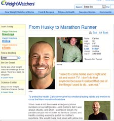 Arias as Featured on Weight Watchers website