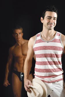 Andrew Christian (front)