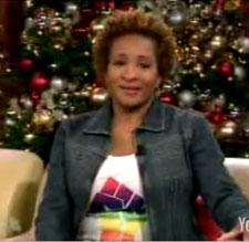Wanda Sykes discussing same-sex marriage on the 'Tonight Show'