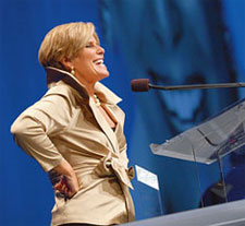Suze Orman at 2008 HRC Dinner