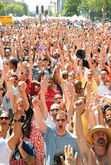 Capital Pride attendees from 2008