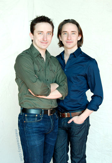 James (left) and Matthew Gardiner