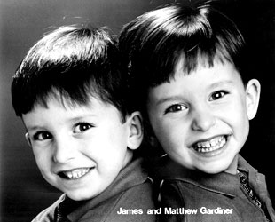 James (left) and Matthew Gardiner