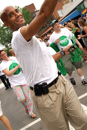Adrian Fenty at 2010 Capital Pride Parade