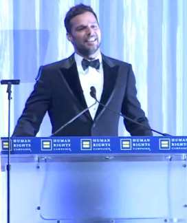 Ricky Martin at the 2010 HRC National Dinner