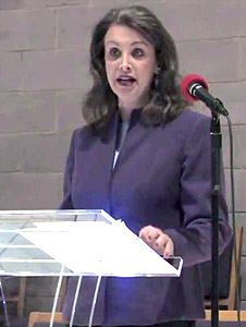 Amanda Simpson at MCC DC: Transgender Day of Rememberance 2010