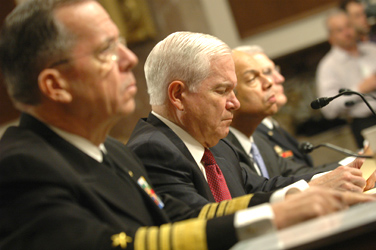 Mullen, Gates, Johnson and Ham at the hearing