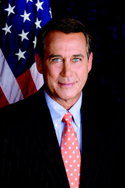 Ohio Republican John Boehner 