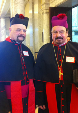 Rev. Joseph F. Steward (left) and Rev. William H. Christ