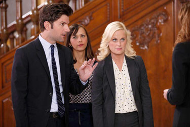 ''Parks and Recreation'' stars Adam Scott, Rashida Jones and Amy Poehler