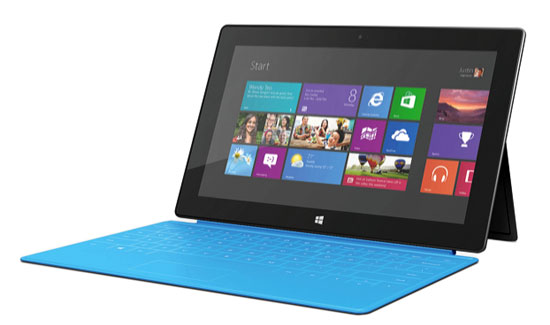 Surface with cyan cover