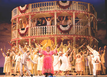 Angela Renee Simpson and the company of ''Show Boat''