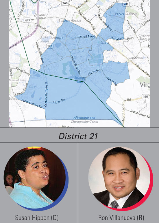 District 21: Hippen, Villanueva