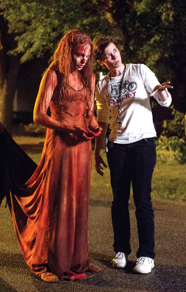 ''Carrie'' Director Kimberly Peirce and Chloe Moretz