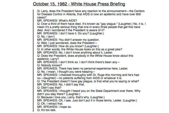Transcript of 1982 White House press conference   