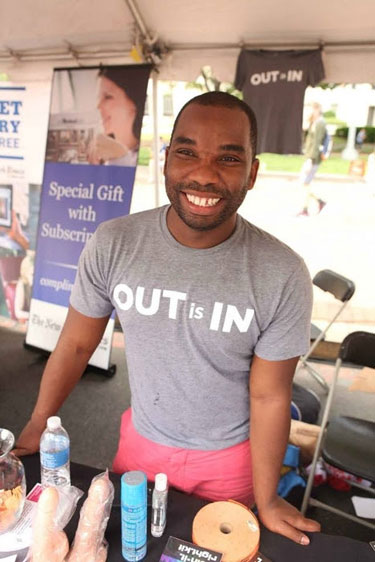 James Leslie, gay men's health coordinator at Inova Fairfax's Juniper Program and chief organizer of the Rainbow Tuesdays clinic