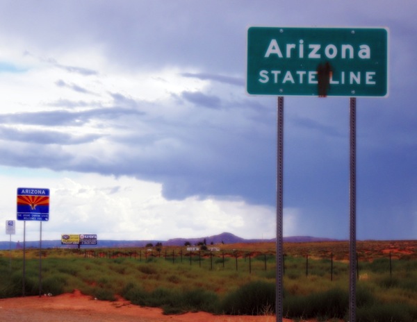 Arizona state line