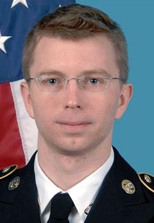 Chelsea Manning as Army private Bradley Manning
