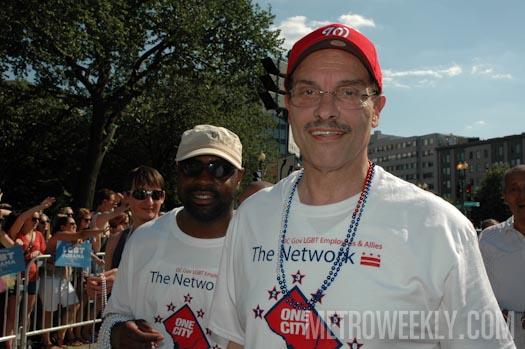 Mayor Vincent Gray at the 2012 Capital Pride Parade