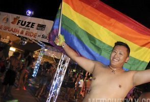 Pride Splash at Six Flags #72