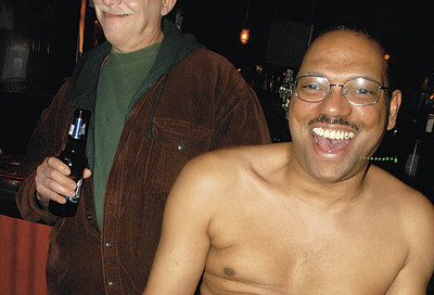 Retro Scene: Shirtless Men Drink Free #10