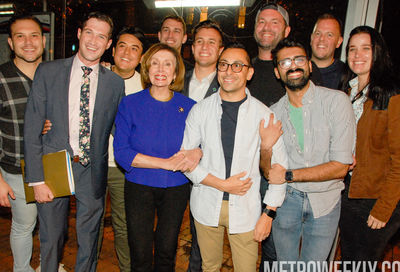 Speaker Emerita Nancy Pelosi visits Little Gay Pub #4