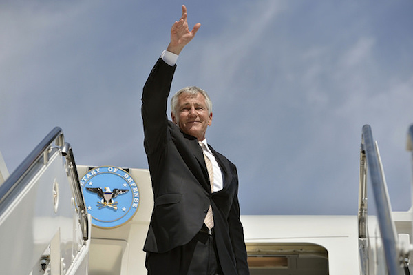 Photo: Chuck Hagel. Credit: DoD Photo by Glenn Fawcett.