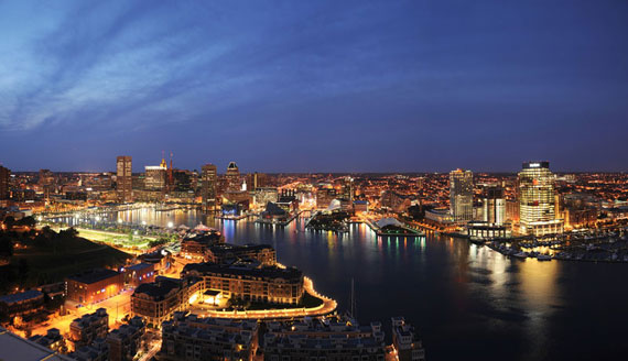 Baltimore Skyline Courtesy Visit Baltimor Photo by Dean Ray