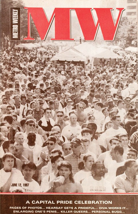 Capital Pride Festival cover June 12, 1997